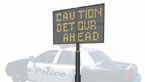 Message sign delivers rapid-response text and graphics
