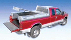 Outfit pickup trucks with a lockable storage box
