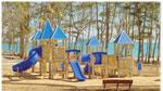 Environmentally friendly playground structures recycle plastic now, are recyclable later