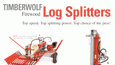 Log splitter