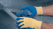Cut-Resistant Gripping Glove Has Smooth Kevlar Liner