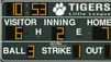 Accommodate several sports with multipurpose scoreboards