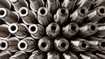 Drill pipe comes in many sizes to serve underground construction
