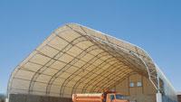 Steel-framed buildings, shelter vehicles, supplies and more