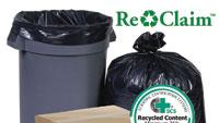 Recycled-content trash bags are third-party certified