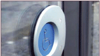 Touch-sensitive switch for transit doors