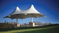 Tensile fabric structures
