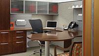 Desks and office furniture