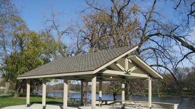 Park, camp and recreational structures