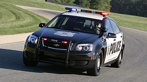 Chevrolet’s new Caprice police vehicle scores highly in driving tests