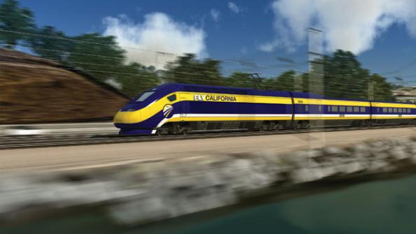 California seeks federal boost for high-speed rail