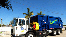 Hydraulic hybrid garbage trucks save energy in Florida test