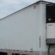 a refrigerated trailer