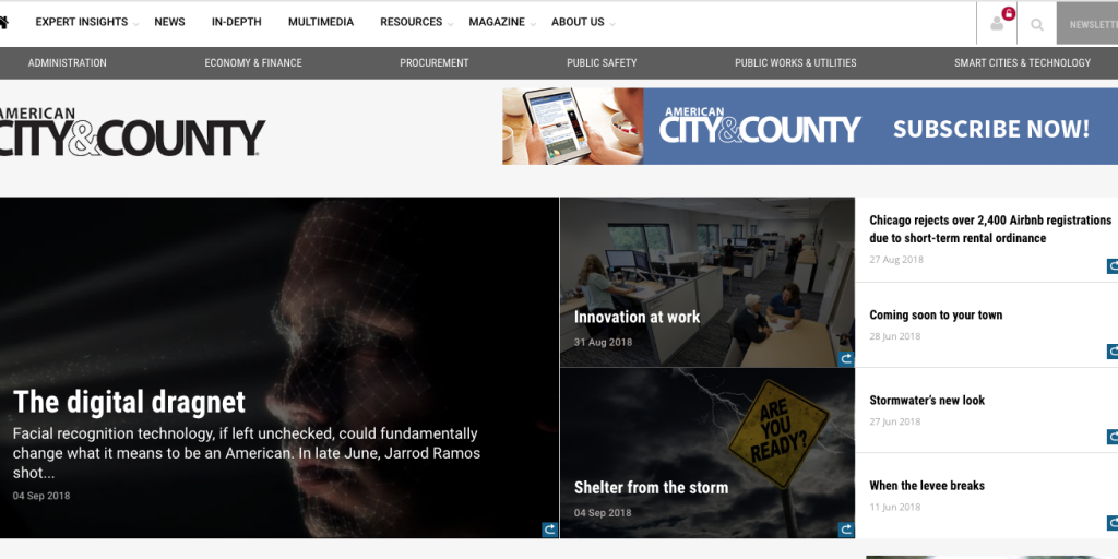 Welcome to the new American City & County.com