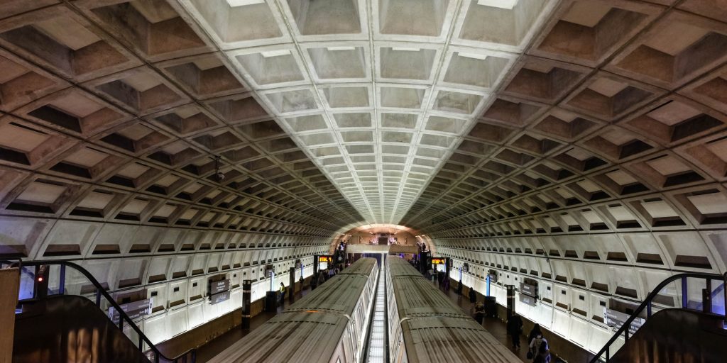DC Metro in Washington, DC