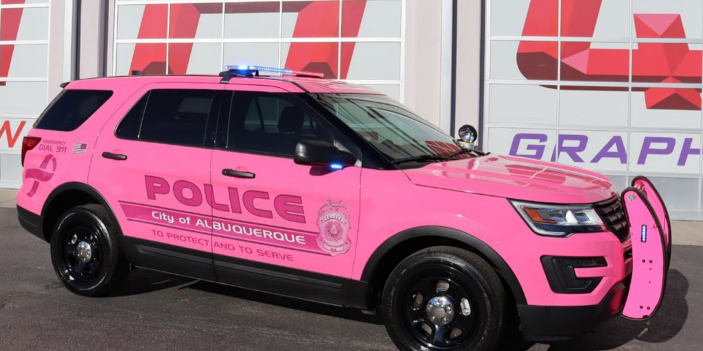 Public safety agencies across the country ‘go pink’ for breast cancer awareness