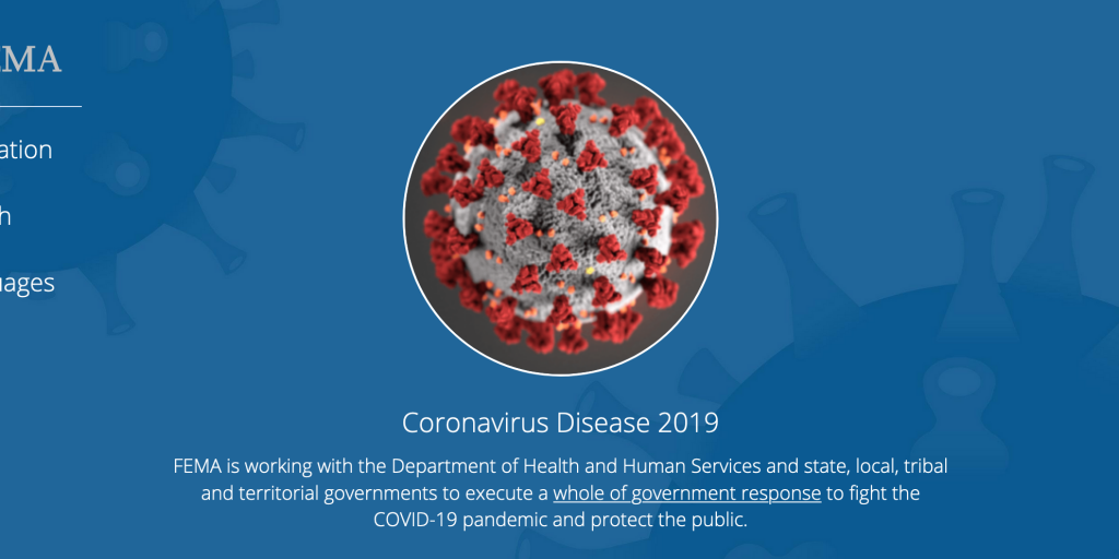 Coronavirus: FEMA simplifying the public assistance process to expedite payment