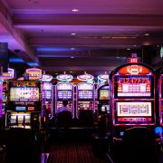 a las vegas casino with slot machines