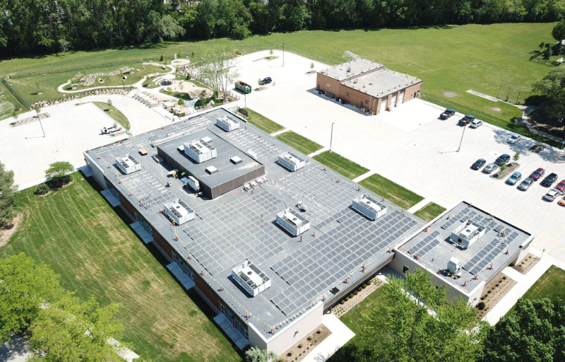Elementary School utilizes Trane’s Cooperative Contract to increase energy savings while improving air quality