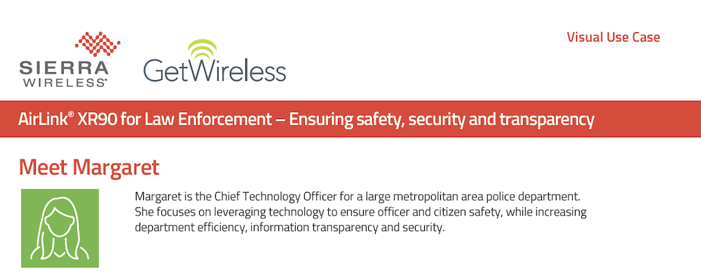AirLink ® XR90 for Law Enforcement – Ensuring safety, security and transparency