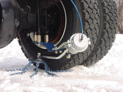 Automatic tire chains - American City and County